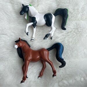 HORSELAND BUTTON HORSE FIGURES THINKWAY TOYS 2006 VERY RARE